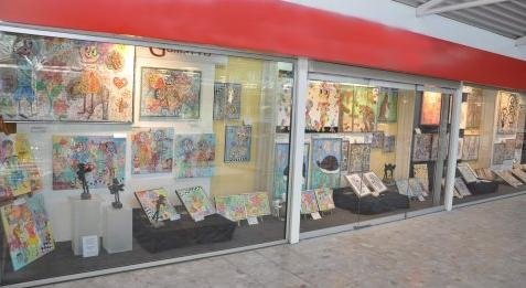 Galleri-HJ Min udstilling på 1. sal ved 2tal Hadsund Butikstorvet